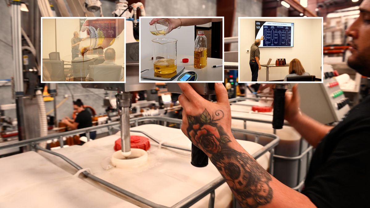 Quality control laboratory testing at U1Dynamics manufacturing