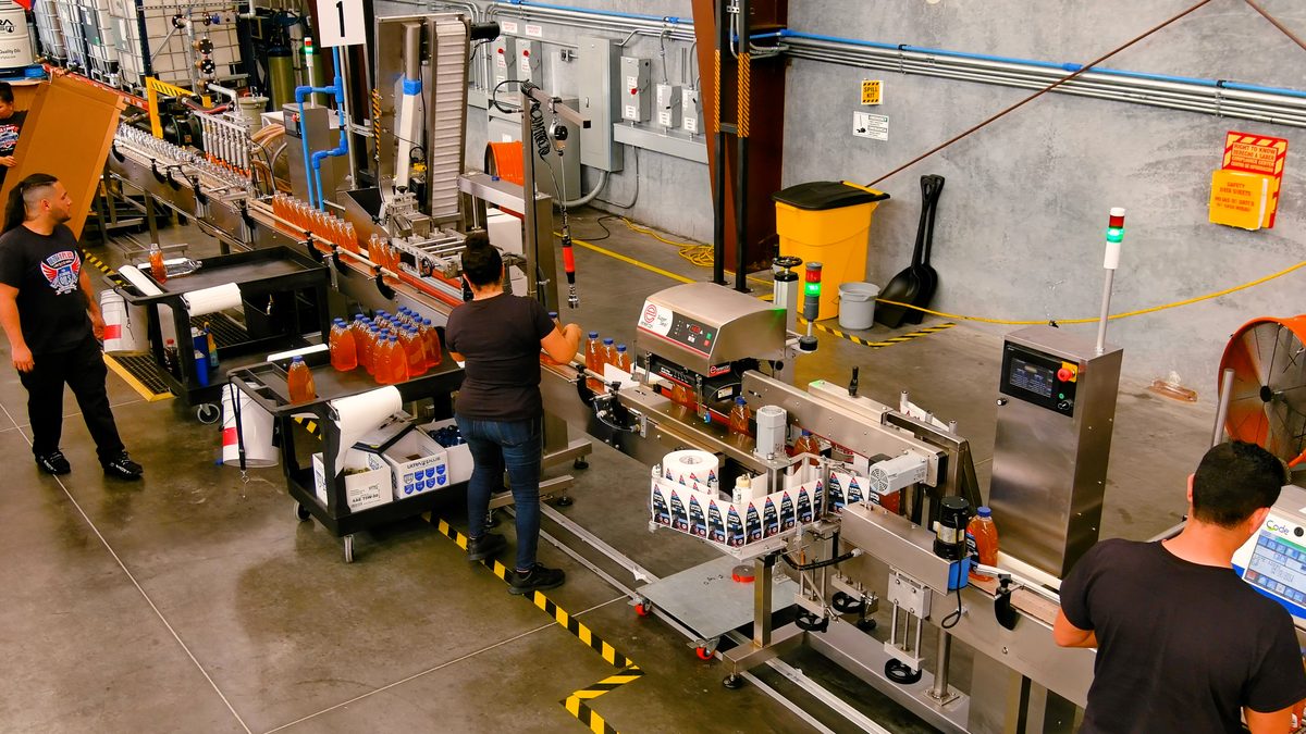 U1Dynamics production team on the manufacturing floor